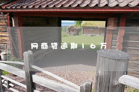 网商贷逾期16万 网商贷逾期16万