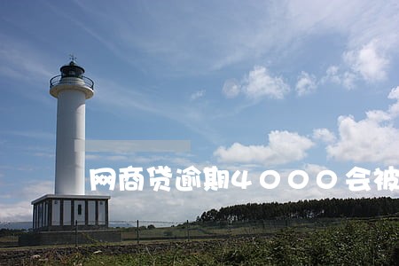 网商贷逾期4000会被起诉吗 网商贷逾期4000会被起诉吗