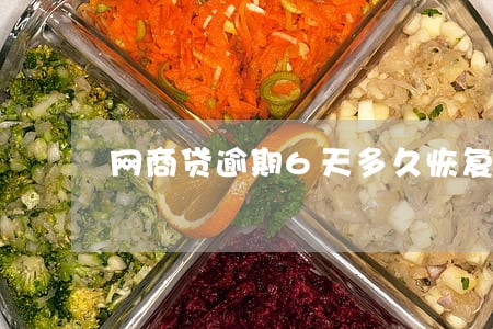 网商贷逾期6天多久恢复 网商贷逾期6天多久恢复