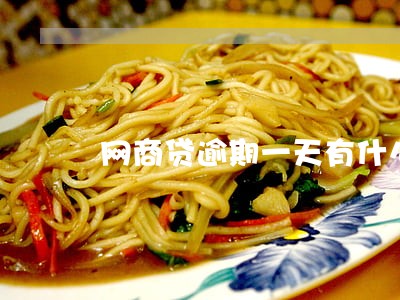 网商贷逾期一天有什么 网商贷逾期一天有什么