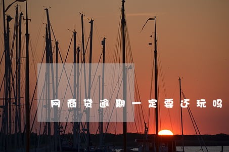 网商贷逾期一定要还玩吗 网商贷逾期一定要还玩吗