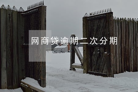 网商贷逾期二次分期 网商贷逾期二次分期