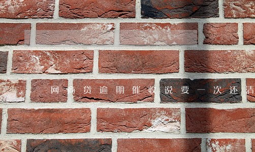网商贷逾期催收说要一次还清 网商贷逾期催收说要一次还清