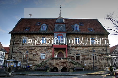 网商贷逾期可以开淘宝店铺吗 网商贷逾期可以开淘宝店铺吗