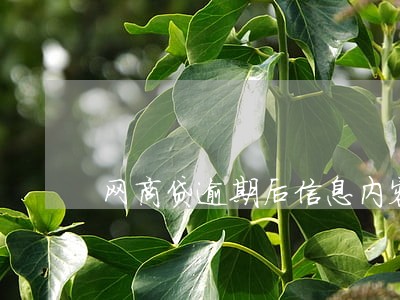网商贷逾期后信息内容 网商贷逾期后信息内容