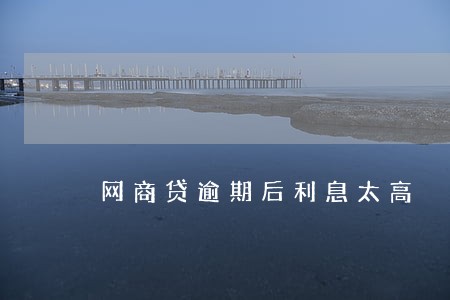 网商贷逾期后利息太高 网商贷逾期后利息太高