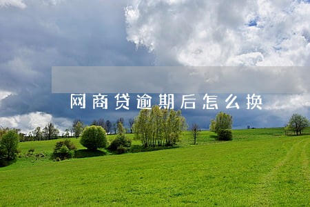 网商贷逾期后怎么换 网商贷逾期后怎么换