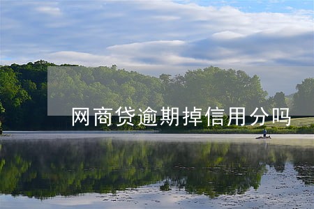 网商贷逾期掉信用分吗 网商贷逾期掉信用分吗