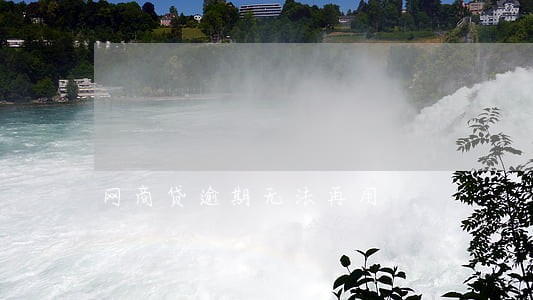 网商贷逾期无法再用