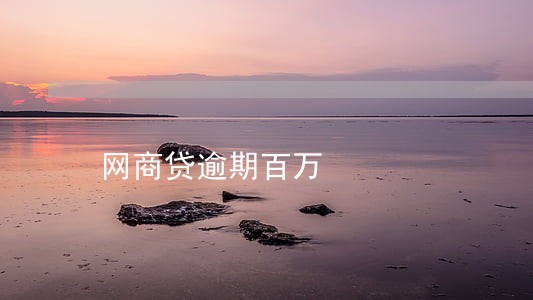 网商贷逾期百万 网商贷逾期百万