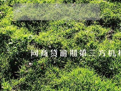 网商贷逾期第三方机构协商 网商贷逾期第三方机构协商
