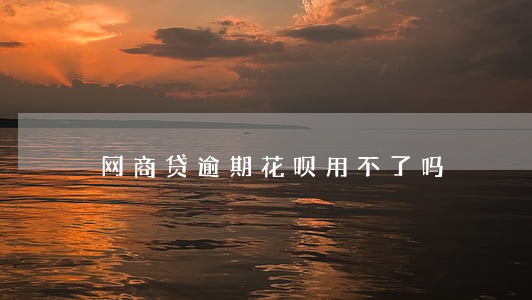 网商贷逾期花呗用不了吗 网商贷逾期花呗用不了吗