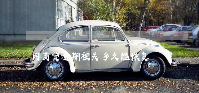 网商贷逾期被关多久能恢复 网商贷逾期被关多久能恢复