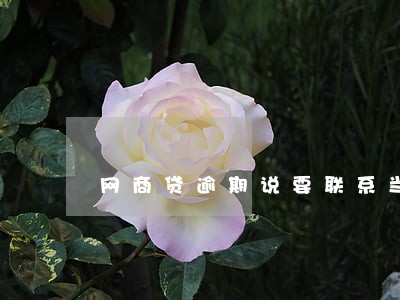 网商贷逾期说要联系当地派出所 网商贷逾期说要联系当地派出所