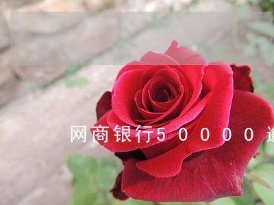 网商银行50000逾期 网商银行50000逾期