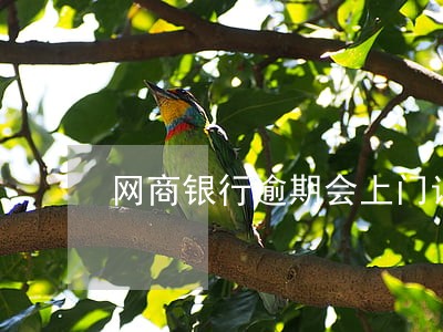 网商银行逾期会上门调查 网商银行逾期会上门调查