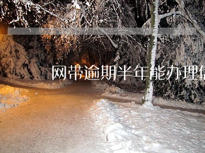 网带逾期半年能办理信用卡吗 网带逾期半年能办理信用卡吗