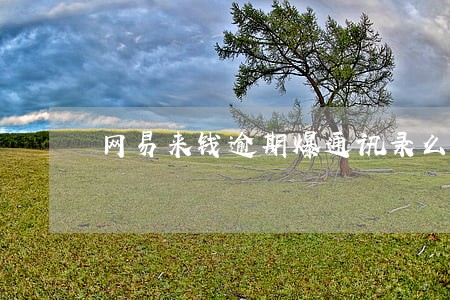 网易来钱逾期爆通讯录么 网易来钱逾期爆通讯录么
