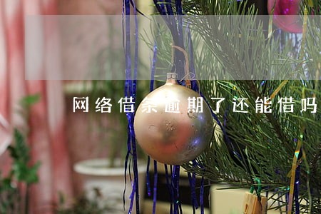 网络借条逾期了还能借吗 网络借条逾期了还能借吗