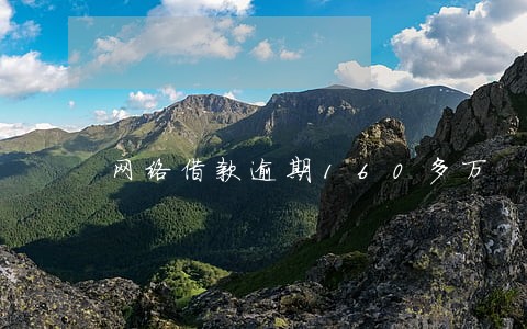 网络借款逾期160多万 网络借款逾期160多万