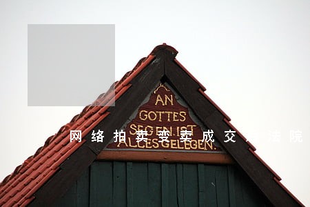 网络拍卖变卖成交后法院多久 网络拍卖变卖成交后法院多久