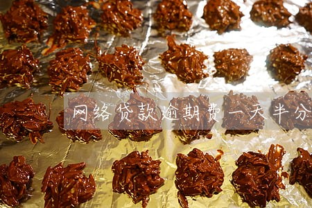 网络贷款逾期费一天半分之五 网络贷款逾期费一天半分之五