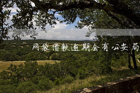 网袋借款逾期会有公安局上门 网袋借款逾期会有公安局上门
