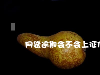 网袋逾期会不会上征信 网袋逾期会不会上征信