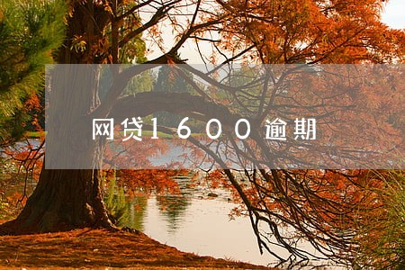 网贷1600逾期 网贷1600逾期