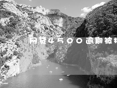 网贷4500逾期被拘留 网贷4500逾期被拘留