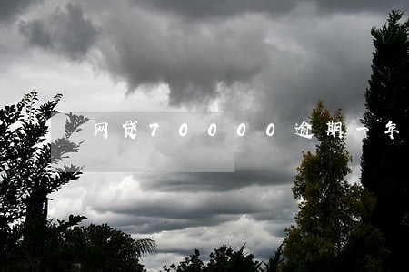 网贷70000逾期一年 网贷70000逾期一年