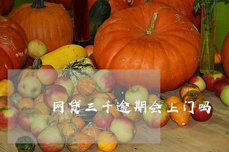 网贷三千逾期会上门吗 网贷三千逾期会上门吗