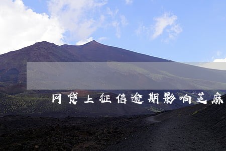 网贷上征信逾期影响芝麻分吗 网贷上征信逾期影响芝麻分吗
