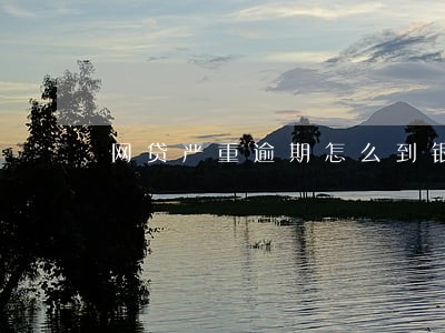 网贷严重逾期怎么到银行借款 网贷严重逾期怎么到银行借款