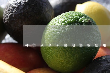 网贷从来不逾期影响信用卡吗
