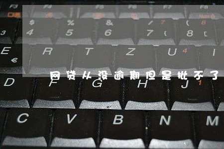网贷从没逾期但是批不了额度 网贷从没逾期但是批不了额度