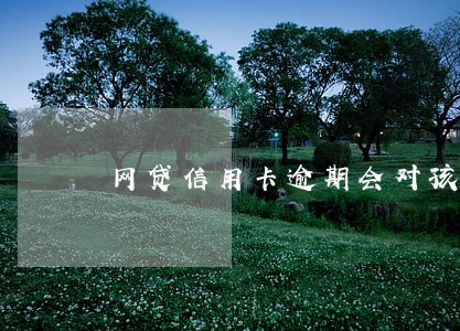 网贷信用卡逾期会对孩子有影响吗