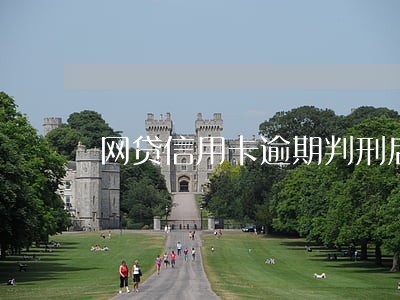 网贷信用卡逾期判刑后还用还吗 网贷信用卡逾期判刑后还用还吗