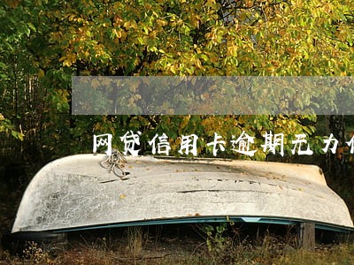 网贷信用卡逾期无力偿还怎么办 网贷信用卡逾期无力偿还怎么办
