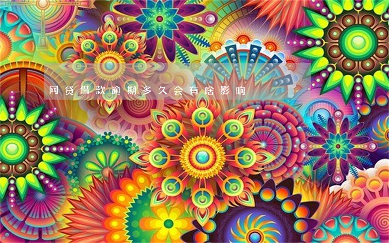 网贷借款逾期多久会有啥影响