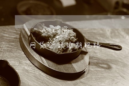 网贷全部逾期跑路
