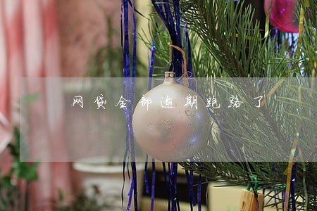 网贷全部逾期跑路了