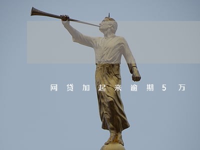 网贷加起来逾期5万 网贷加起来逾期5万
