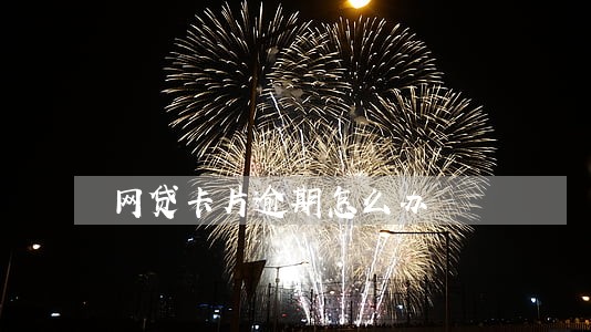 网贷卡片逾期怎么办 网贷卡片逾期怎么办
