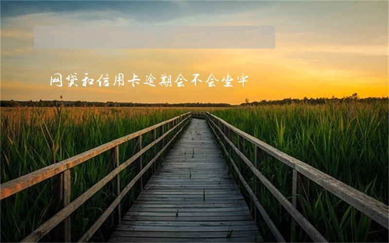 网贷和信用卡逾期会不会坐牢 网贷和信用卡逾期会不会坐牢