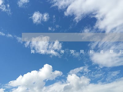 网贷和房贷同时逾期的后果