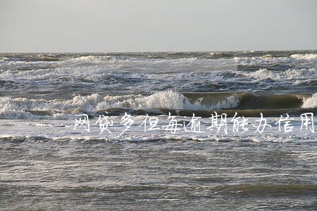 网贷多但每逾期能办信用卡