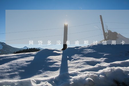网贷多没有逾期过信用卡被拒