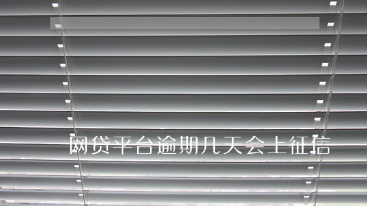 网贷平台逾期几天会上征信 网贷平台逾期几天会上征信