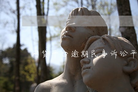 网贷平台逾期民事诉讼平台 网贷平台逾期民事诉讼平台